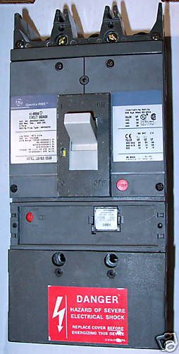 GENERAL ELECTRIC SGHA36AT0600 600 Amp, 3 Pole, 600 Volt