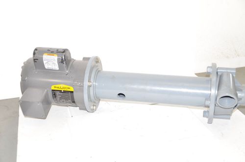 Baldor 1/2 HP Single Phase Electric Motor VL3503 With 18&#034; Pump