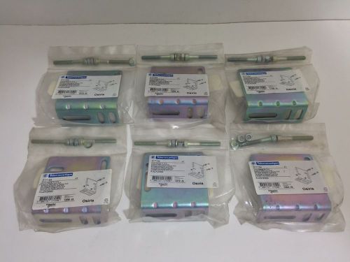 (6) FACTORY SEALED! TELEMECANIQUE FIXING BRACKETS FOR XUX XUZX2000