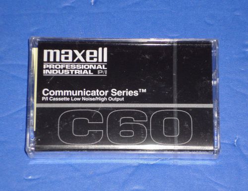 16 maxell c-60 professional / industrial communicator series audio cassettes for sale