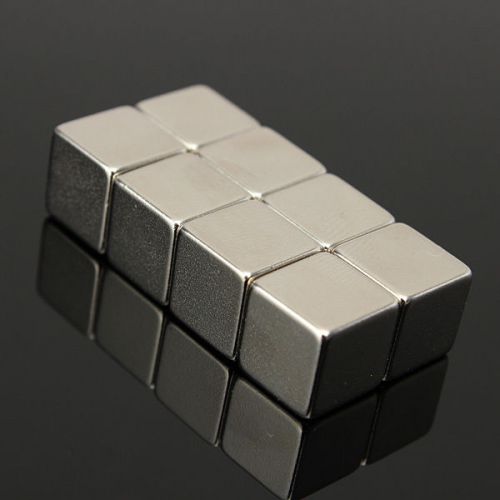1pc n50 rare earth magnet 10mm cube block neodymium super strong fridge for sale