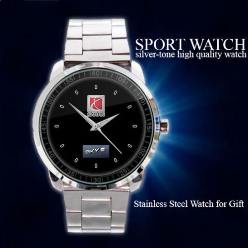 SATURN LOGO Sport Car Quality Sport Metal Watch