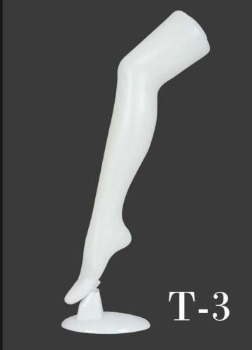 29&#034; Tall Female Mannequin Foot Leg Socks Hosiery Display W/Stand ~SHIPS SAME DAY
