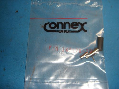 (50) Connex 142178 - 10 SMB Crimp Plug, New