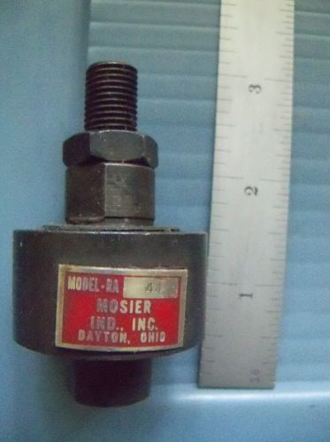 Mosier RA-44 Cylinder Rod Self Alignment Coupler with stud 7/16-20