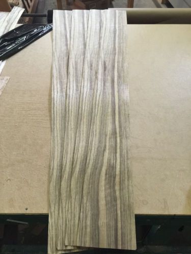 Wood veneer black limba 5x64 6pcs total raw veneer  &#034;exotic&#034; bl6 3-15-16 for sale
