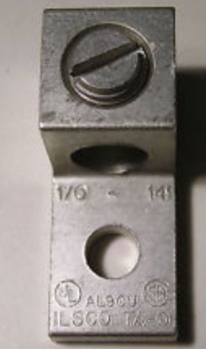 (20) NEW Ilsco TA-0 (Conductor Range 1/0 - 14) ALcu Aluminum Solderless Lug