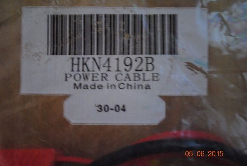 Oem motorola hkn4192b 20ft power cable apx4500-7500 xtl1500-2500 xpr4350-5550 for sale