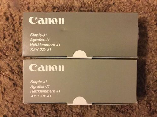 Canon J1 Staples for ImageRunner OEM 6707A001AC 2 Boxes