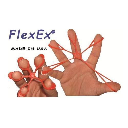 FlexEx 0001 Finger, Hand and Forearm Exerciser, Pack of 3 New