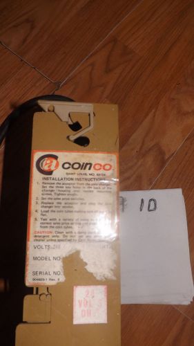 Coinco 24 Volt Single Price Coin Changer     Item 10