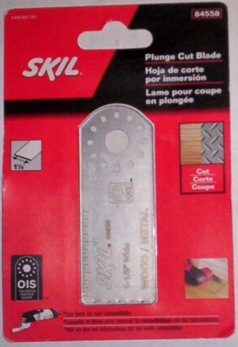 SKIL Plunge Cut Blade 1-1/8&#034; wide - fits over 13 tool brands-NIP-NR-B-I-N