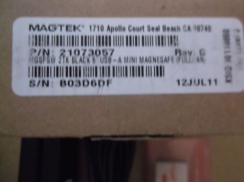 Magtek Mini Magnesafe USB Credit Card Reader Model 21073057 New in Box FREE SHIP