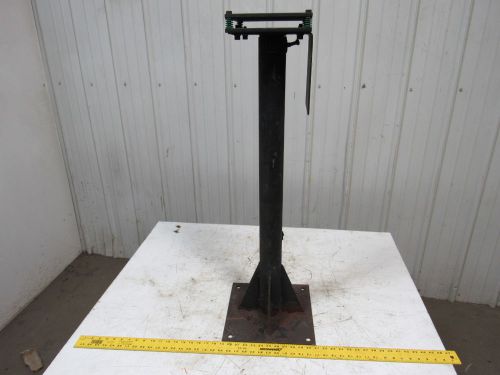 Machine grinder vise pedestal base spring mounted adjustable 38&#034;-68&#034; for sale