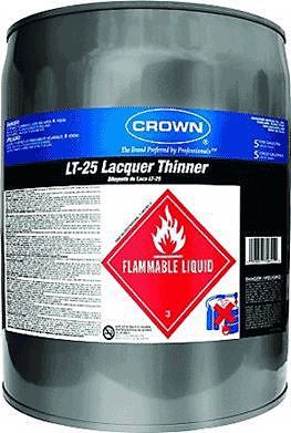 LACQUER THINNER,WASH LT 25