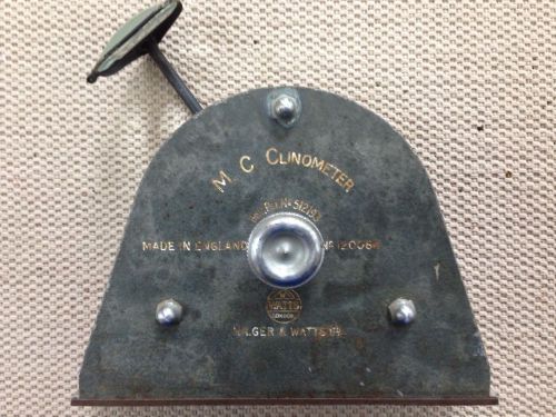 Hilger &amp; Watts  Clinometer no.120064  pat. no. 512193