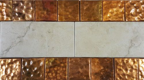 2&#034; REAL COPPER TILES 50% OFF!
