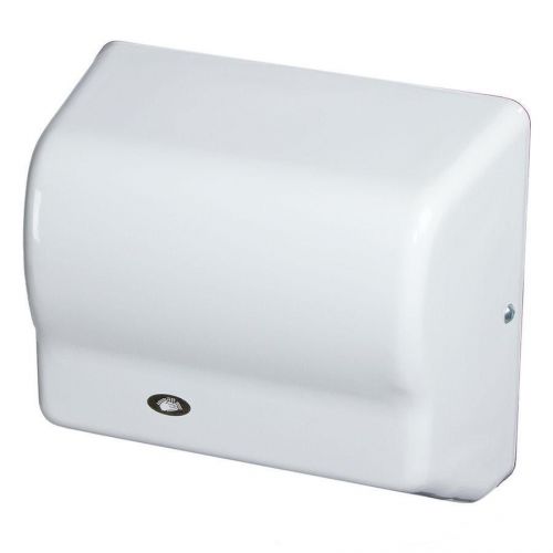 AMERICAN DRYER AUTOMATIC HAND DRYER, FLAME RETARDANT ABS, 120V WHITE GX1