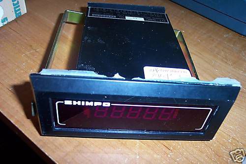 SHIMPO INDUSTRIAL DT-5BC COUNTER*