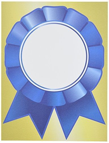 Great Papers! Jumbo Ribbon Punch-Out Certificate, 8.5&#034;x11&#034;, 25 Count (20104046)