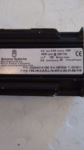 BALANCE SYSTEMS POWER,T56-SR-0,5-R-L-14-401-C-04-31-58-115 102254Q1A1400