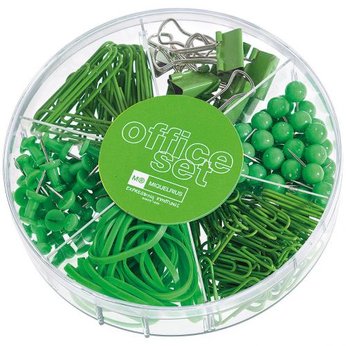 Candy Colors Office Set 245pcs-Apple Green