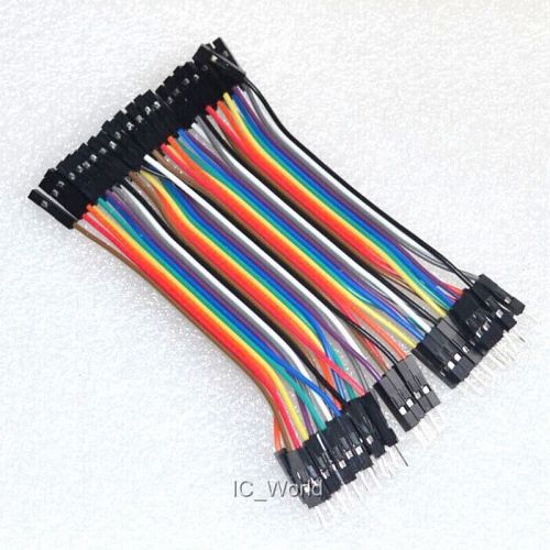 40 Pin Male to Female Dupont Wire M/F Ribbon Cable 2.54mm 10CM for Arduino