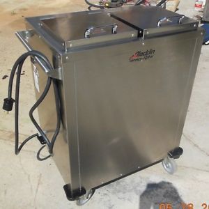Aladdin temp-rite air dish heater dh07 (with 61 plates) for sale