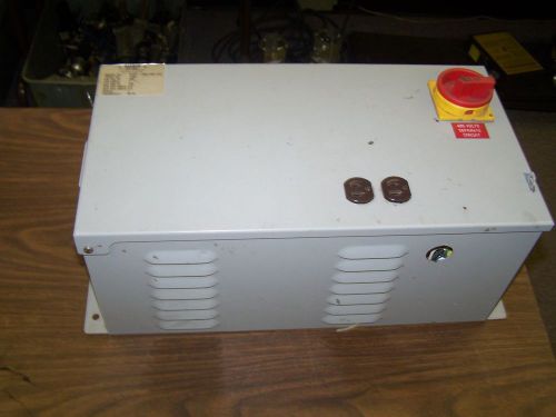 DAYKIN ELECTRIC DTFP-1305-Z464-UW 1 PHASE 480 VOLTS DISCONNECT TRANSFORMER