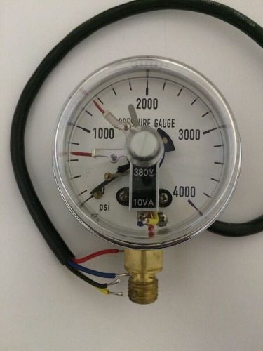 pressure gauge 4000 Psi  380v 10va