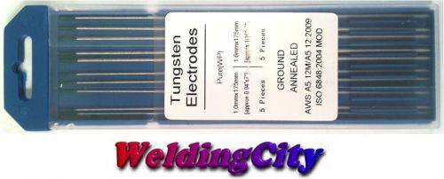 WeldingCity 10-pk Pure (Green) Assorted 040-1/16x7 TIG Tungsten Electrode