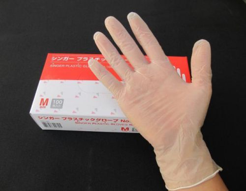 50 pair Disposable PVC Rubber Gloves Latex Paint Spray Gloves 100 pcs a box of