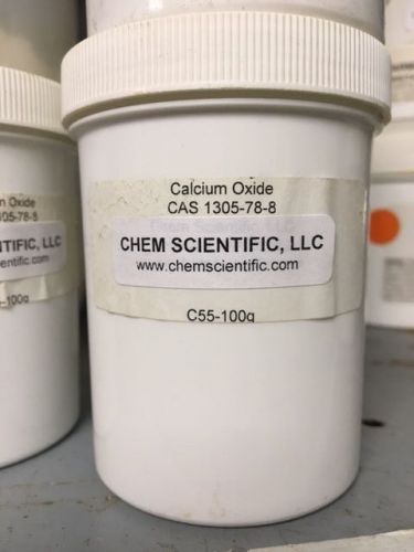 Calcium Oxide, Laboratory  Grade, 1.9kg total
