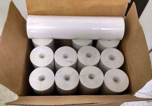 1 Case of NCR Stock #: 820060 - 3.23&#034; x 243&#039; Single-Ply Roll / Tablet (48 Rolls)