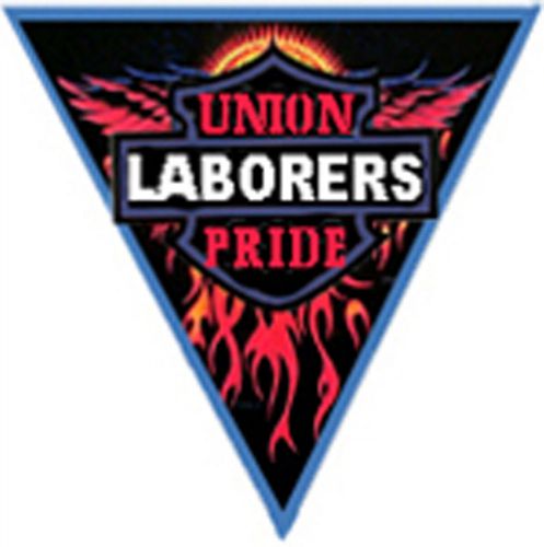 HARD HAT STICKERS, UNION LABORER CL-2