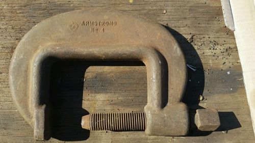 ARMSTRONG No.4 HEAVY DUTY C-CLAMP~made in the USA