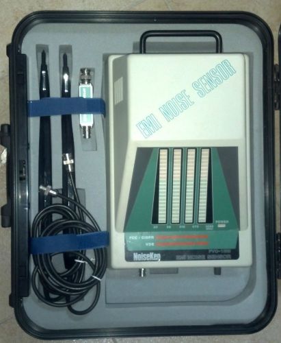 NoiseKen EMI Noise Meter FVC-1000 with 2 Probes and 20dB Attenuator