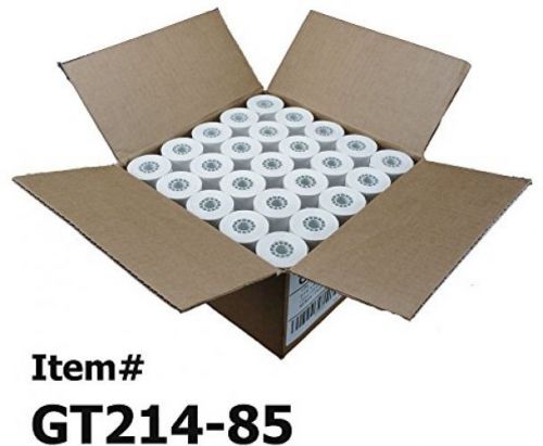 (50) Gorilla Supply Thermal Paper Rolls 2-1/4 X 85ft Vx510 Vx570 FD50 T4220