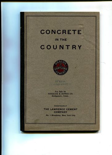 Vintage catalog dragon portland cement concrete in the country 1918 illustrated for sale