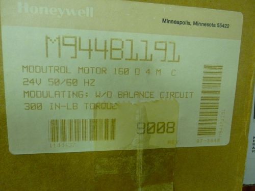 HONEYWELL  MODUTROL MOTOR, M944B1191