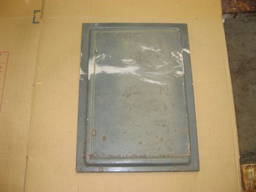 Crouse-Hinds 100 amp main with 20 spaces/curcuits service panel cover