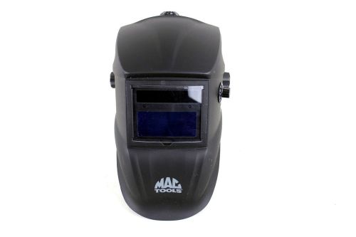 Mac tools auto-darkening solar powered adjustable welding helmet - matte black for sale