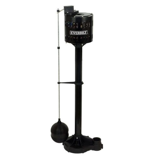 Everbilt 1/3 hp pedestal sump pump scn250-lq for sale