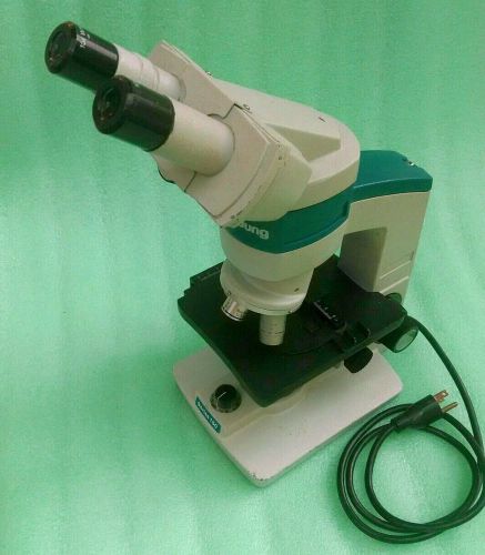 Reichert Jung microscope, binocular, 4 objectives, condenser, mechanical stage