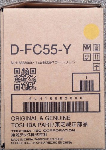 Toshiba D-FC55-Y Yellow Developer 6LH16883000 eStudio 5520C/6520C/6530C