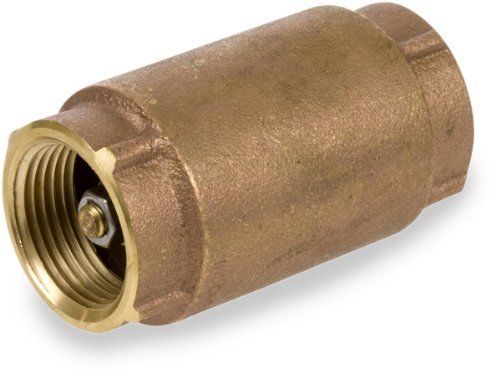 Smith-cooper international cv30 series brass check valve, 1&#034; npt female for sale