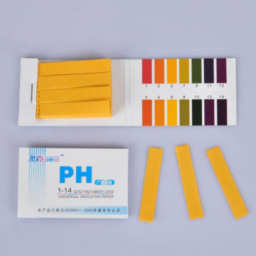 160 pH 1-14 Full Range Litmus Test Paper Strips Tester Universal Indicator Urine