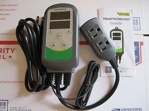 Inkbird itc-308 pre-wired digital 110v temperature controller measure temp plug for sale