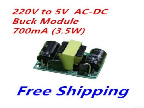 5X5V 700mA 3.5W Isolated switching power supply AC-DC Buck Module AC220V to DC5V