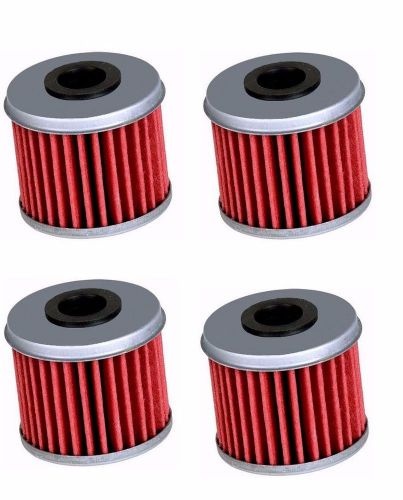 4 oil filters for honda trx450r trx450er crf 150f 150r 250r 250x 450r crf450x for sale